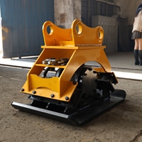 Nouvelle plaque vibrante compacteuse hydraulique LS avec pompe 15HP – Accessoire de machinerie de construction haute efficacité