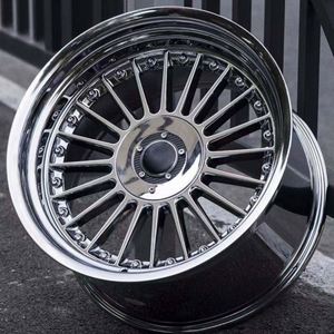 Rines Cromados 5X120 de 18 y 19 Pulgadas, Ruedas de Aleación de Aluminio para Autos de Pasajeros <span class=keywords><strong>BMW</strong></span> E46 E34 E60 E90 E92 E60 E39 F30 E32 E36 - Product Image 2