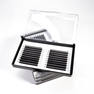 Extensiones de Pestañas Individuales LashPlus Deep Matte Black <span class=keywords><strong>Foxy</strong></span> Y 0.07mm, Profesionales, de Volumen, Pre-fabricadas, Tipo <span class=keywords><strong>Foxy</strong></span> YY - Product Image 3