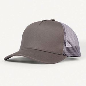 Gorra de béisbol unisex de malla con 5 paneles de gamuza, personalizable con tu propio logo, estilo camionero, a la moda, para exteriores y playa - Product Image 3