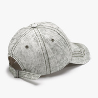 Gorras de Béisbol de 6 Paneles Unisex, Estilo Desgastado, con Logotipo Personalizado
