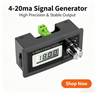 4-20mA Signal Generator Passive Two Wire Current Loop Analog Sensor Transmission Meter JS-420ISG-V2