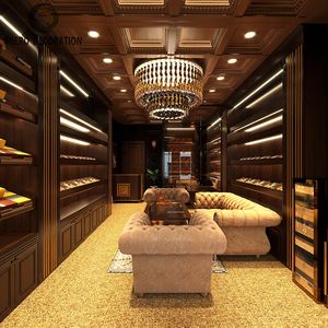 Vitrine pour cigares Vitrine pour cigares Vitrines pour magasin de tabac au détail personnalisé Vitrine pour tabac personnalisé - Product Image 4