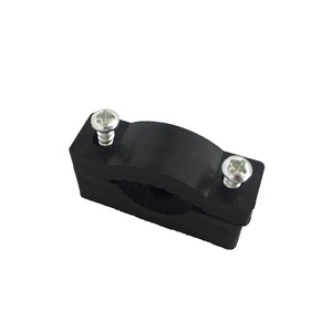 Cable <b>Clamp</b> 44x14x24mm Black For Secure Wire Holding - Product Image 1