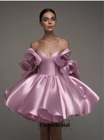 Sexy Strapless Bodycon Mini Dress Women Summer 3D Big Bow Knot Design Pencil Skirt Elegant Night Out Party Clubwear Gown
