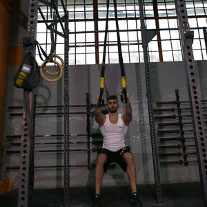 Yoga Fitness Suspensión Entrenador Ejercitador en casa Entrenamiento Cinturón colgante con cuerda de tracción de tensión para entrenamiento - Product Image 6