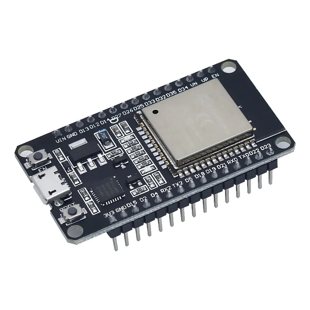 Carte de développement ESP32 ESP-32S similaire ESP8266 WiFi Ultra-faible puissance sans fil Bt Module d'antenne Dual core CPU 2.4GHz ESP 32