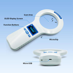 เครื่องอ่านชิป HDX 10/15หลักสำหรับ FDX-A FDX-B ชิปสำหรับสัตว์เลี้ยงแบบสากล - Product Image 6