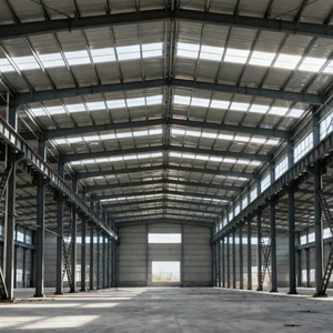 Edificio Industrial Ecológico para Almacenes, Estructura de Acero Resistente, Estructura Metálica Duradera para Almacenes - Product Image 1