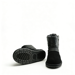 Vendita Diretta di Fabbrica OEM/ODM Stivali da Neve Neri da <span class=keywords><strong>Donna</strong></span> con Suola Antiscivolo Impermeabili e Caldi per l'Inverno MOQ 100 Paia - Product Image 3