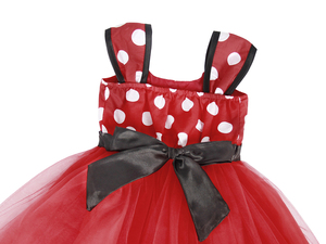 <span class=keywords><strong>Vestito</strong></span> da principessa in Tulle per bambini Costume di Halloween a pois <span class=keywords><strong>Minnie</strong></span> topon principessa Tutu abito da 3 a 6 anni bambina - Product Image 4