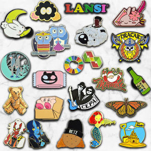 Pins de Esmalte Personalizados, Año Nuevo Chino, Amor, Confianza, Broche de Criaturas Misteriosas Divertidas, Insignia de Solapa, Accesorios de Joyería, Regalo - Product Image 2