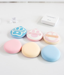 Éponge cosmétique Rubycell Air Cushion Puff BB Cream, éponge de maquillage écologique avec coussin en cuir PU - Product Image 2