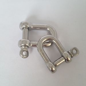 Wudi Yongjia Clip de serrage à clé en acier inoxydable 316, 10 mm métrique, poli miroir, pour câbles métalliques industriels - Product Image 2