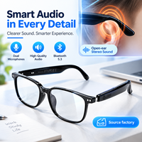 Lunettes Intelligentes IA Transfrontalières GS07 avec Microphone, Verres Photochromiques Anti-Lumière Bleue, Contrôle Tactile et Commande Vocale