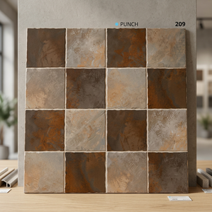Vente Flash : Carreaux de sol en porcelaine vitrifiée 40x40cm, haute résistance, pour extérieur, qualité indienne - Product Image 1