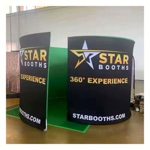 360 Aluminum Enclosure Backdrop Stand with <b>Lights</b> for Wedding and Party Decor - Product Image 5