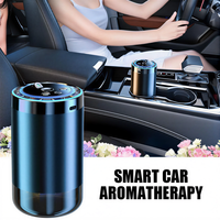 Diffuseur d'air pour voiture écologique rechargeable, aromathérapie automobile, remplacement de parfum, diffusion automatique de senteur, ciel étoilé, LED d'ambiance au plafond