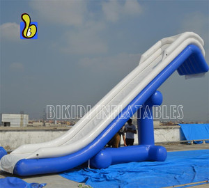 เรือยอชท์สไลด์ Inflatables เกมน้ำ/สไลด์พองที่กำหนดเองสำหรับเรือยอชท์/ ครุยเซอร์,ภาพนิ่งน้ำสูงในทะเล W3060 - Product Image 4
