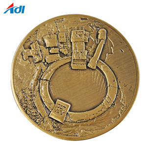 Gran oferta, moneda con logotipo 2D barata, moneda conmemorativa de acero antiguo masónica personalizada, masón - Product Image 3