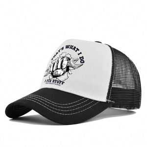 Gorra de béisbol trucker informal al por mayor con malla, gorras de béisbol personalizadas con logo, gorras de béisbol con diseño de animales - Product Image 5