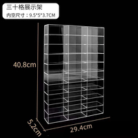 Acrylique Mur Monté Clair Jouet Affichage Box Case Showcase Vitrine Hotwheels Jouet Voitures 1:64 Vitrine acrylique