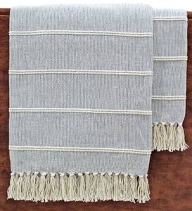Organic Cotton Polyester <b>Throw</b> Blanket | Eco Friendly Raschel Woven Vintage | Flame Retardant <b>Cable</b> <b>Knit</b> for All Seasons | 2026 - Product Image 4
