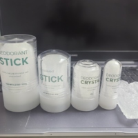 Natürlicher Mineralischer Kalium-Alaun Antitranspirant-Kristall, Öko-Papierhülsen-Deodorant-Stick, Private Label Anpassbar, Direktvertrieb ab Werk