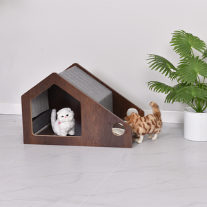 Kattenhuis Medium Binnen/Buiten Ademend Weerbestendig Woonkamer Huisdierenmeubilair MDF Huis - Product Image 2