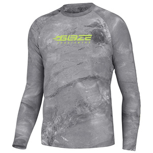 Performance <span class=keywords><strong>Anti</strong></span> <span class=keywords><strong>UV</strong></span> Chemises Chemise De Pêche À Manches Longues Sur Mesure Upf Pêche T-shirts Hommes - Product Image 3