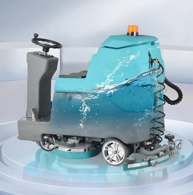 DM-760 Industrial Floor Wash Machine Ride On Automatic Floor Scrubber Cleaning Equipment