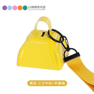 Custom logo Metal <b>Cow</b> <b>Bell</b> Noise Maker Custom Logo Sports Game Tools Cheering for Events Party Sound - Product Image 2