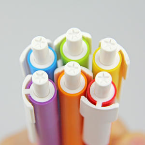 Hochwertiges Werbe papier Gel Pen Set Kunststoff Schwarz 0,5mm Bullet Tip Benutzer definiertes Logo Gel Pen - Product Image 6