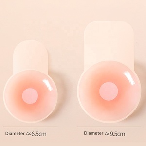 Couvre-mamelon adhésif en Silicone <span class=keywords><strong>mickey</strong></span>, 5 paires, couvertures pour mamelon, plates, réutilisables pour femmes - Product Image 6