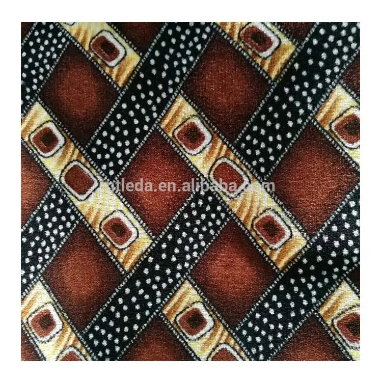 Factory price cheap high quality printed velvet car seat fabric
