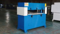 Máquina de Corte Hidráulica Industrial para Láminas de Espuma EVA, Cuero y Madera - Operación Semiautomática Precisa y de Alta Eficiencia