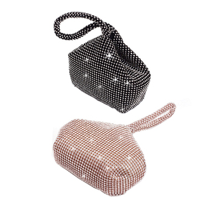 Bolso de Mano Tipo Dumpling Personalizado 2026 para Mujer, Bolso Pequeño de <span class=keywords><strong>Cristal</strong></span> para Eventos - Product Image 4