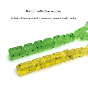 Leurre souple flottant double queue tourbillon Micro-Lure Northern <span class=keywords><strong>Expedition</strong></span> 4,2 cm 0,3 g avec hameçon anti-herbe à pointe verte pour la pêche - Product Image 5