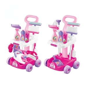 Kit d'entretien ménager amusant en plastique préscolaire pour enfants filles <span class=keywords><strong>chariot</strong></span> <span class=keywords><strong>de</strong></span> nettoyage <span class=keywords><strong>chariot</strong></span> <span class=keywords><strong>de</strong></span> nettoyage pour enfants filles - Product Image 5