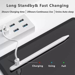 Lápiz Capacitivo Activo con Logotipo Personalizado al por Mayor para Teléfono Móvil, Color Naranja, <span class=keywords><strong>Precio</strong></span> de Fábrica en China - Product Image 2