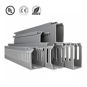 PVC câble rond canal de câblage en plastique fil électrique boîtier façon auto conduits solides doux richeng rohs <span class=keywords><strong>conduit</strong></span> - Product Image 1