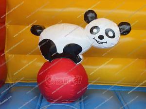 Outdoor <span class=keywords><strong>Clown</strong></span> Theme Aufblasbarer springender Türsteher mit Rutsche - Product Image 5