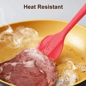 Spatola in <span class=keywords><strong>Silicone</strong></span> Ecologica <span class=keywords><strong>per</strong></span> Alimenti, Resistente al Calore, Antiaderente, Flessibile, <span class=keywords><strong>per</strong></span> Cucina, <span class=keywords><strong>Pasticceria</strong></span> e Cottura - Product Image 5