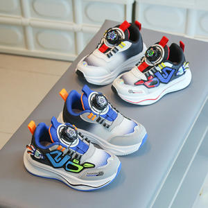 Calzado Deportivo Infantil Transpirable, Cálido, Ecológico, con Suela Suave, Parte Superior de Tela Elástica, Suela de Goma, Zapatos para Niños y Niñas, Color Blanco - Product Image 2