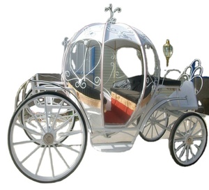 Pernikahan kereta kuda Cinderella kuda kereta troli berkendara kotak pelana Harness - Product Image 1
