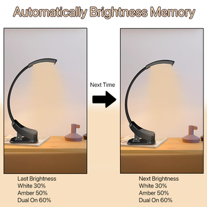 Lámpara de libro de 2W y 3 colores, luz nocturna para dormitorio, mesita de noche, ayuda para dormir, lámpara de mesa, regalo de cumpleaños cálido, lámpara de libro <span class=keywords><strong>LED</strong></span> - Product Image 5