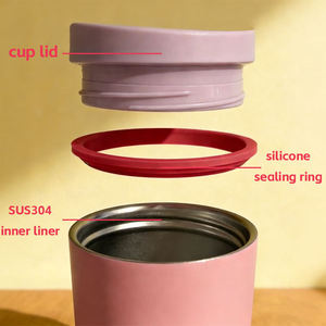 Taza de Viaje de Acero Inoxidable de 20 oz con Aislamiento al Vacío, Taza Térmica de Doble Pared a Prueba de Fugas, Retención de Calor de 6 a 12 Horas, Artículos Personalizados para Bebidas - Product Image 4