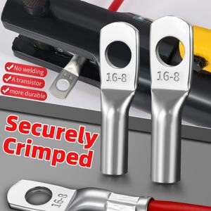 ขั้วต่อสายไฟแบบหนีบ CNXI รุ่น DIN46235 สำหรับแบตเตอรี่ไฟฟ้า สายทองแดง แบบรูเดียว - Product Image 4