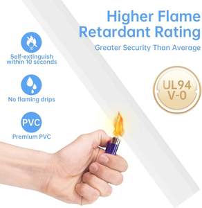 <span class=keywords><strong>Cache</strong></span>-câble électrique rectangulaire en PVC rainuré Jiaen JN 25x16mm, longueur 2m, résistant aux UV/chauffage/feu, protection de câble, montage <span class=keywords><strong>mural</strong></span> - Product Image 6