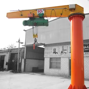 最佳质量的中国制造商6吨旋转桅杆型16t工业悬臂起重机顶部制造